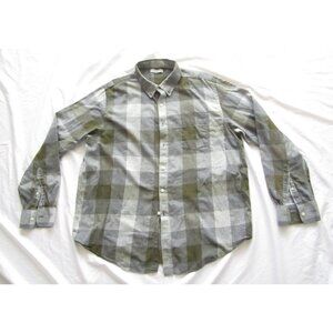 Men Narragansett Traders Cotton Flannel Button Up Long Sleeve Shirt Sz 2XL-MT177